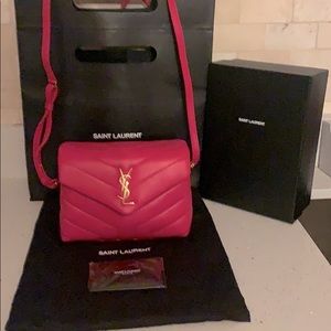TOY LOULOU YSL MONOGRAM BAG